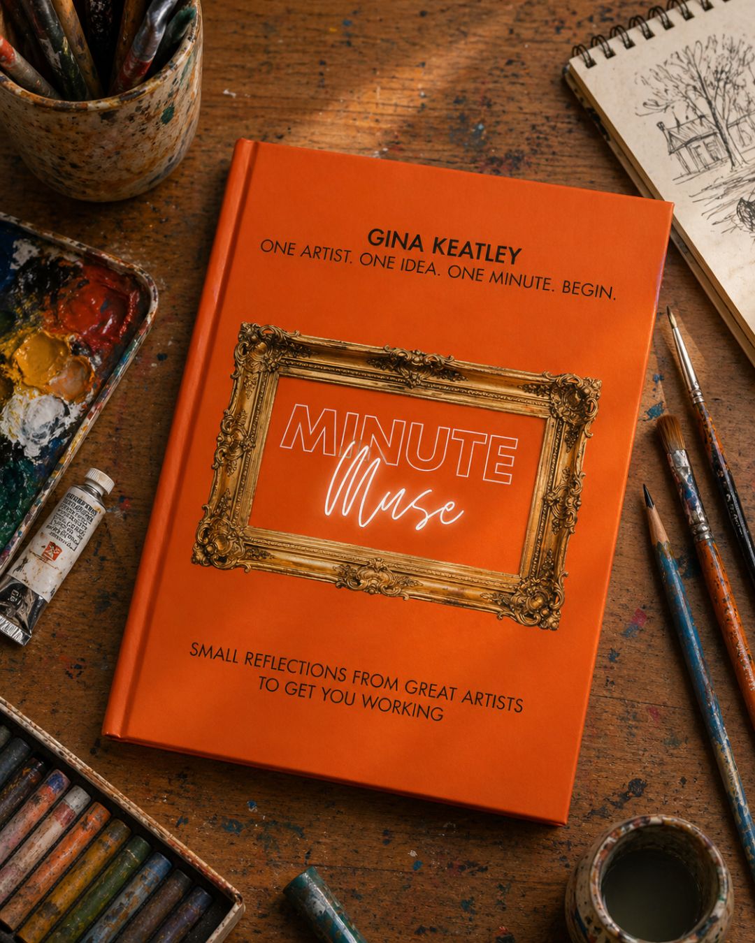 Minute Muse: One Minute That Moves You

Minute Muse is a sharp, no-nonsense series created by Gina Keatley that distills powerful ideas from art history into focused, one-minute activations for artists. Each episode takes a single artist, a single principle, and delivers it with clarity and urgency—cutting through overthinking and pushing you back into motion.

This is not passive inspiration. It is a direct call to act.

Drawing from figures like Keith Haring, Claude Monet, and Rembrandt, Minute Muse reframes timeless artistic insights into immediate, usable direction. The focus is simple: stop hesitating, start creating.

Built for contemporary artists navigating pressure, doubt, and distraction, Minute Muse delivers creative discipline in its most efficient form. No excess language. No abstraction without purpose. Just one idea, clearly delivered, designed to move your work forward—now.

This is not inspiration.
It is activation.